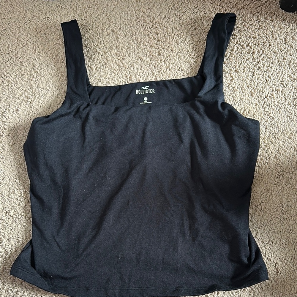 Hollister Women's Black Tank Top - Picture 1 of 2